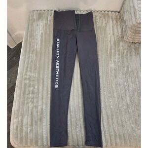 Stallion Aesthetics Gray Compression Leggings - Womens Size Small New York